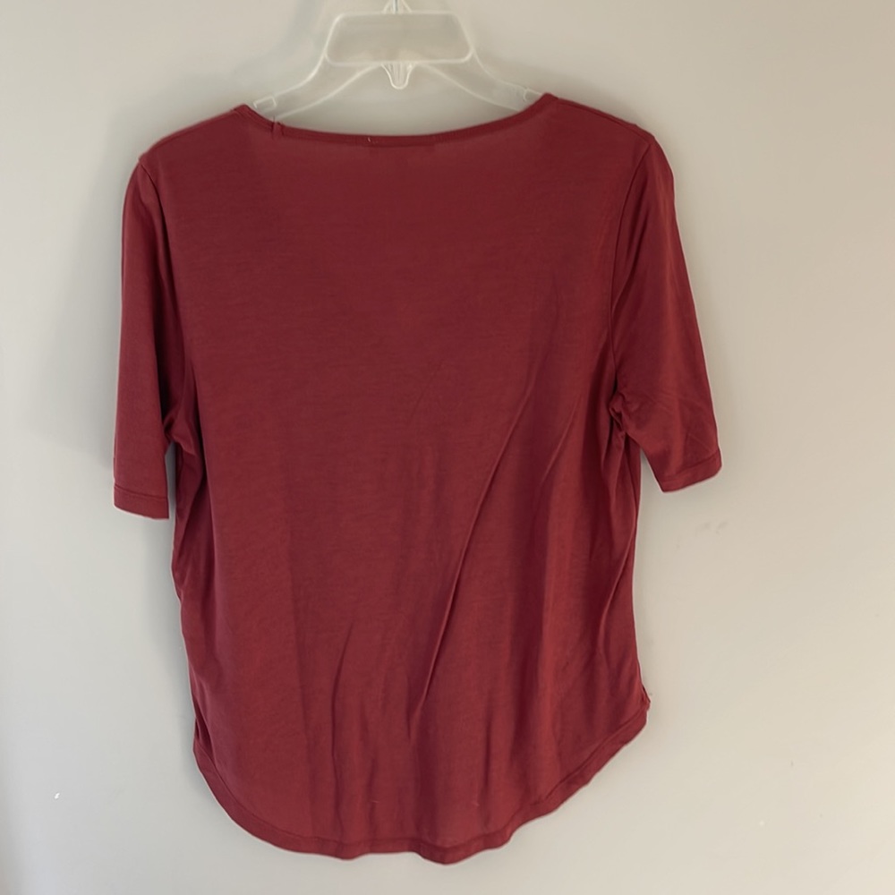 Madewell Drapey Henley Tee size M NWT - Picture 7 of 7